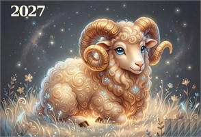 Символ 2027 года -  Коза (Овца)