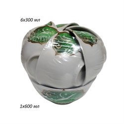 Набор 7 предметов Мечеть (Кисе 600 мл+6 пиал ) 00003363