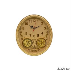 Часы Мусульманские / 3164W 31x24см /уп.20/ 00008244 - фото 24030