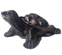Черепаха полистоун 35х25х16 см - фото 31498