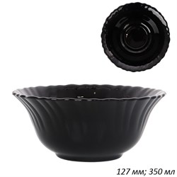 Салатник 350 мл 127 мм черный / BNHW50T (Black) - фото 41062