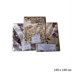 Скатерть 140х140 см на тканевой основе микс 00012346 - фото 42244
