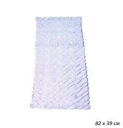 Салфетка ажурная 82х39 см серебро ПВХ /уп.12/ 00012903 Салфетка ажурная 82х39 см серебро ПВХ /уп.12/ 00012903