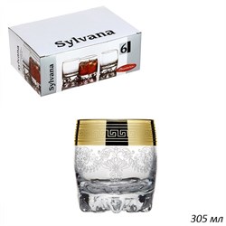 Стакан SYLVANA Барокко 305 мл 42415 набор 6 штук 00013072 - фото 44935