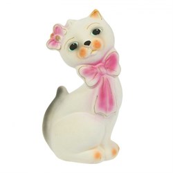 Копилка Кот Джаспер флок микс 19х14х35 см УЦЕНКА 00013832 - фото 47421