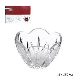 7086 Салатник RASHA 6 штук 90х90х55 мм, 150 мл 00014877