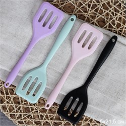 Лопатка с прорезями 21 см силиконовая / GR-472 00015460