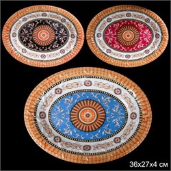Поднос овальный 36х27 см / LG-2035-1восточный 00016785 - фото 59238