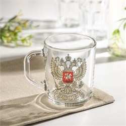 Кружка 1335 Герб Рссии 200 мл /1х20/ 00006583 - фото 61079