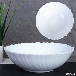 Салатник 480 мл 155 мм Классика / TW-60 (WHITE) 00016926 - фото 61318