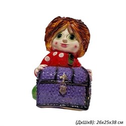 Копилка Кузя на сундуке 00017323 - фото 61448