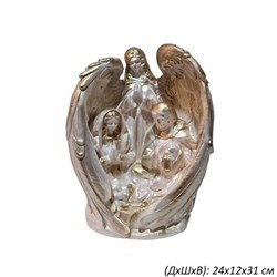 Статуэтка Рождество золото 24х12х31 см 00017319 - фото 61493