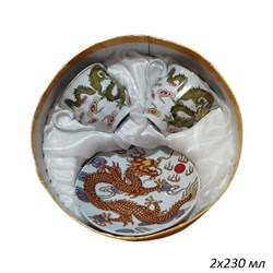 Набор 4 предмета Драконы микс (2 кружки+2 блюдца) 00014585 - фото 61909