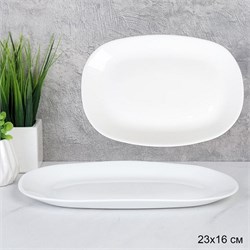 Блюдо квадратное 230 мм / OVL90 (white) /уп 6/24/ 00017432 - фото 62110
