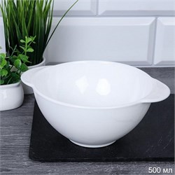 Бульонница 500 мл с ручками FA-XTW55 (WHITE)/уп 48 00017549 - фото 62300