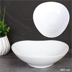 Салатник 480 мл 155 мм Треугольный LXXW60 (WHITE) 00017512 - фото 62313
