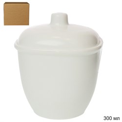 Сахарница 300 мл квадратная белая А / TZ40 (WHITE) 00017539 - фото 62331