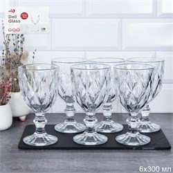Бокал для вина 6 штук 300 мл / HG-7896 /уп 8/ 00017589 - фото 62731