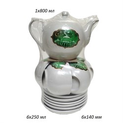 Чайный набор 13 предметов Мечеть (800/250 мл/140мм 00017701 - фото 63119