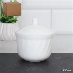 Сахарница 250 мл белая / N40 (white) /уп 48/ 00017786 - фото 63322