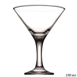 Бокал BISTRO 44410 190 мл в гофре /1х12/ 00010107 - фото 63492