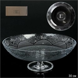 Блюдо на ножке 96770 Лейси, d=300 мм, h=110 мм 00017825 - фото 63524