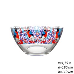 Салатник 1326 Снегири на рябине d=190 мм, v=1,75 л 00018058 - фото 64294
