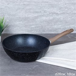 Сковорода-Сотейник 26х8 см гранит/индукция RSD-45 00018069 - фото 64559