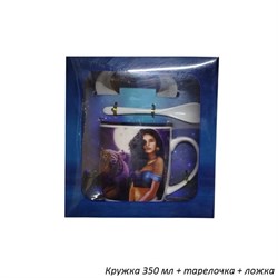 Набор 3 предмета (кружка +ложка+блюдце) НК-1465 00018084 - фото 64652