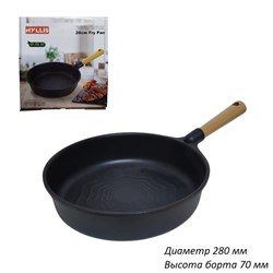 Сковорода HYLLIS d=28 cм ZG-036 глубокая без крышк 00018080