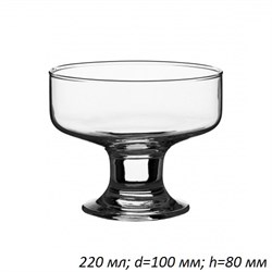 Креманка ICE VILLE 41016 220 мл в гофре /1х6/ 00001820 - фото 64774