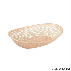 Сухарница овальная большая 30х20х6,3 см М271 00018257 - фото 65061