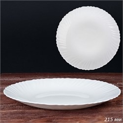 Тарелка обеденная 215 мм Классика белая / LHP-85 00018313