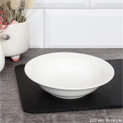 Салатник-розетка 220 мл, 14 см глубокая / AD-118 00018305