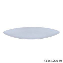 Блюдо овальное 43,5х17,5х3 см Лодочка / SWR-41 00018295