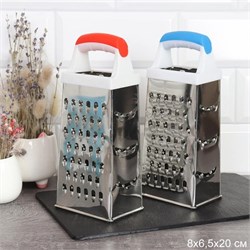 Терка 4 грани 8х6,5х20 см / F-678 /уп 144/ 00018355