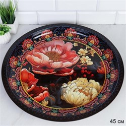 Поднос круглый 45 см металл Эмаль/ M-619 /уп 60/ 00018335