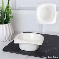 Соусник-розетка 7,5х7,5х2,8 см / A-596 /уп 144/ 00018351