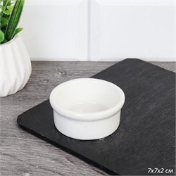 Соусник-розетка 7х7х2 см / S7 /уп 160/ 00018350