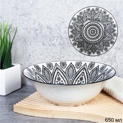 Тарелка глубокая суповая 650 мл / 4805-7 /уп 72/ 00018353