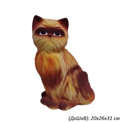 Копилка Кот Перс флок пузатый 20х26х31 см 00018436