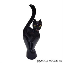 Копилка Кошка Анфиса большая 15х8х39 см керамика 00018424