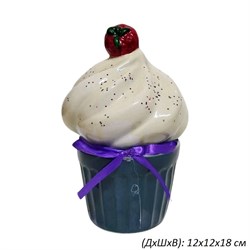 Копилка Пироженка глянец 12х12х18 см керамика 00018418