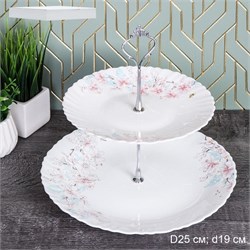 Ваза для фруктов 2-х ярусная WG-2/LXP80/100 (23014 00018477