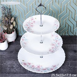 Ваза для фруктов 3-х яруснаяWG3/LXP70/85/100(23014 00018478