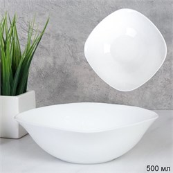 Салатник квадратный 500 мл 165 мм белый KWDR65 00018480