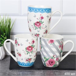Кружка 400 мл Прованс Цветы / G516 /уп 72/ 00018467