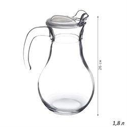 Кувшин 1,8 л BISTRO 43934 в гофре /1х6/ 00002692