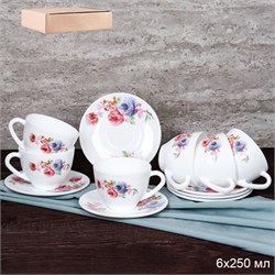 Чайный набор 12 предм 220 мл GRAY-GB220/12 (7027) 00018613