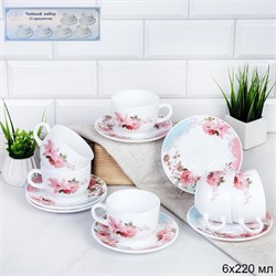 Чайный набор 12 предметов 220 мл /CB210/HP55 (6801 00018610